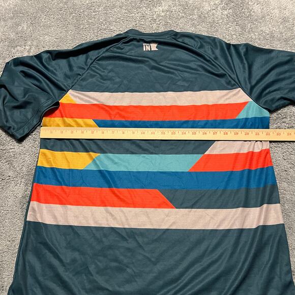 Podiumwear Shirt Mens XL Performance Half Sleeve Tshirt Wild Stripe - Picture 4 of 5